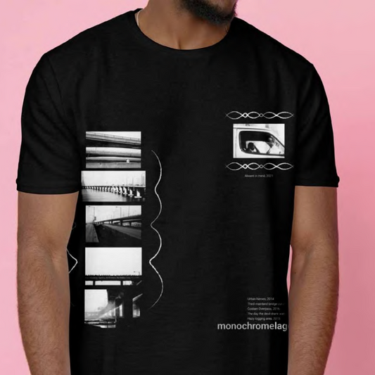 Monochrome Lagos Design 4 T-shirt