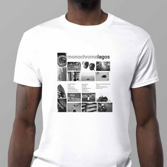 Monochrome Lagos Design 5 T-shirt
