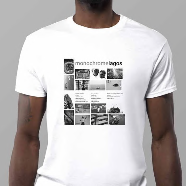 Monochrome Lagos Design 5 T-shirt