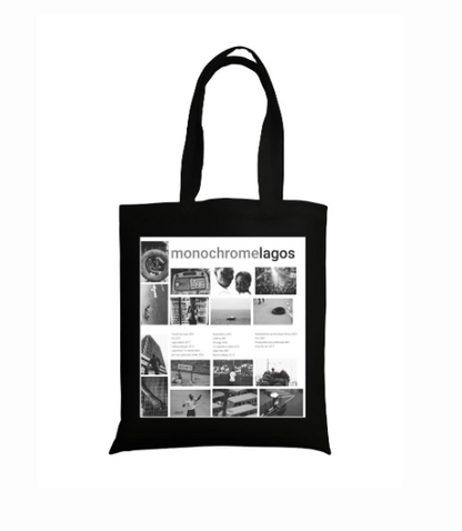 Monochrome Lagos Tote Bag